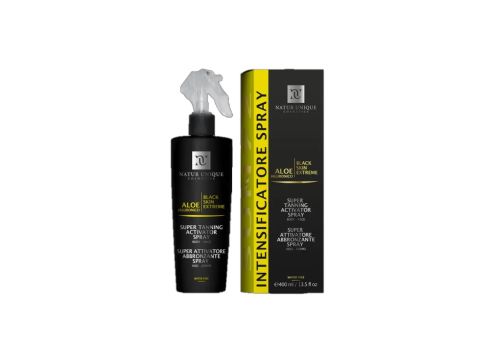 Natur Unique Aloe Ialuronico black skin extreme super attivatore abbronzante viso-corpo spray 400ml