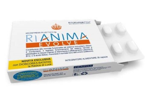 Rianima Evolve integratore per la stanchezza fisica e mentale 30 capsule