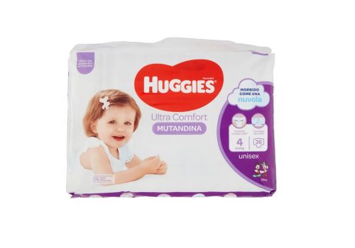 Huggies Ultra Comfort mutandina 9-14kg taglia 4 36 pezzi