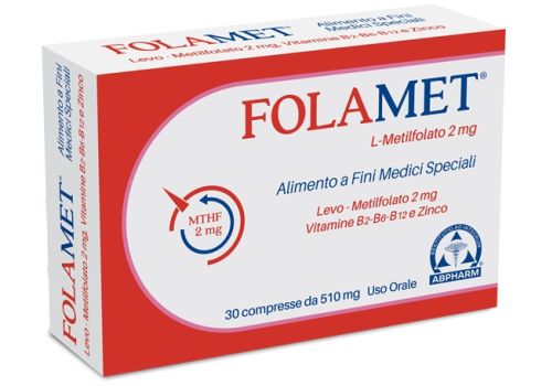 FOLAMET 30CPR 500MG