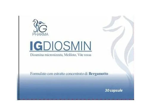 Igdiosmin integratore per la microcircolazione 30 capsule