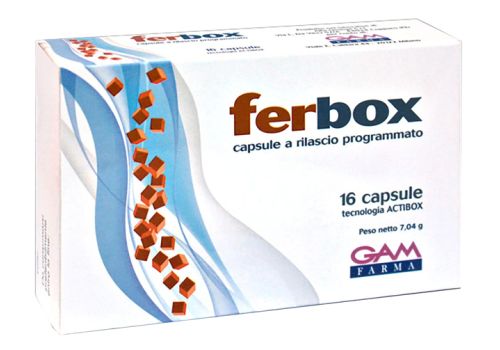 Ferbox integratore di ferro 16 capsule