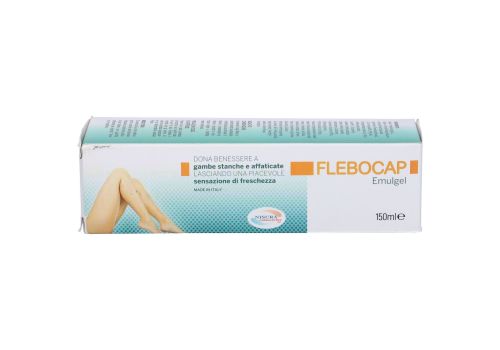 Flebocap trattamento per gambe gonfie e pesanti emulgel 150ml