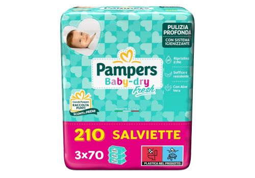 Baby Fresh formula esclusiva salviette detergenti per bambino 210 pezzi