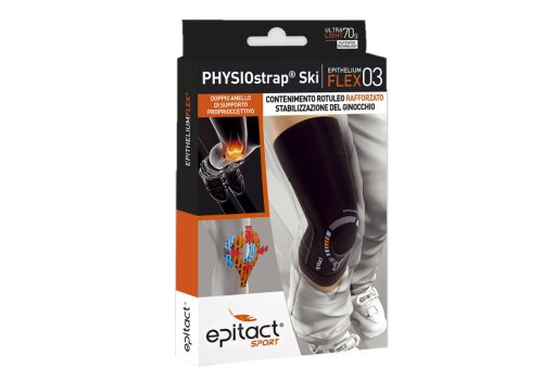 Epitact Sport Physiostrap Ski ginocchiera stabilizzante per la pratica sportiva in cui si scivola taglia s