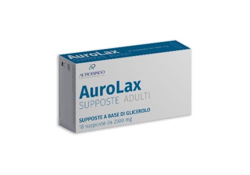 AUROLAX SUPPOSTE 2500MG 18SUPP