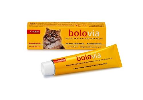 Bolo via pasta per l'eliminazione dei boli di pelo nel gatto 50 grammi