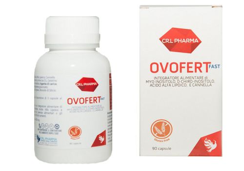 Ovofert Fast integratore per l'infertilità della donna 90 capsule