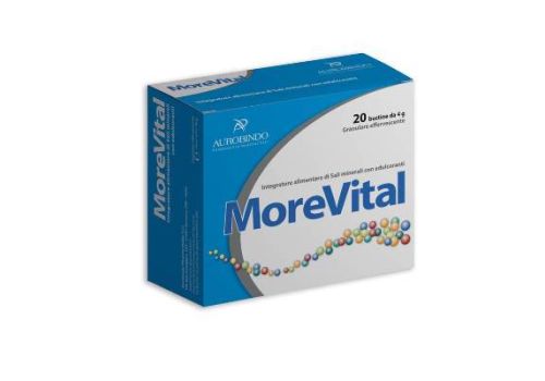 Morevital integratore di Sali minerali 20 bustine