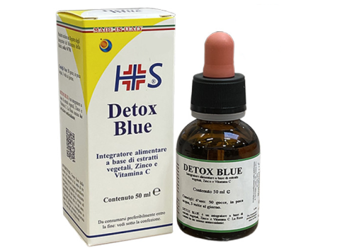 Detox Blue integratore antiossidante gocce orali 50ml