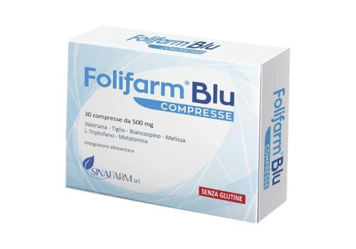 Folifarm Blu integratore per il riposo notturno 30 compresse