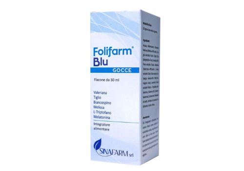 Folifarm Blu integratore per il tono dell'umore gocce orali 30ml