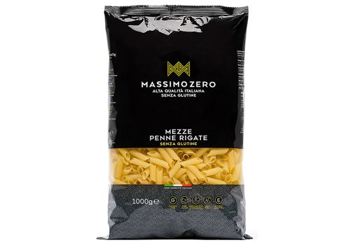 Massimo Zero mezze penne rigate pasta senza glutine 1kg