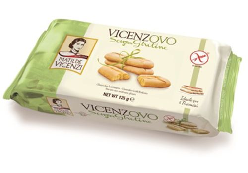 Vicenzovo savoiardi senza glutine 125 grammi