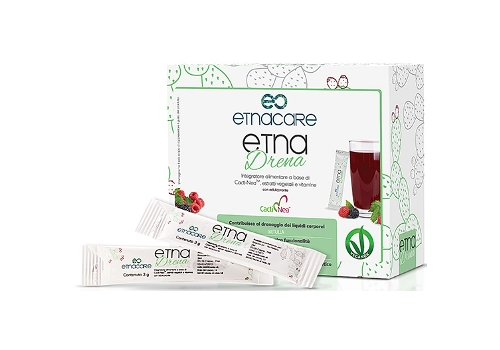 Etnadrena frutti rossi integratore drenante 30stick pack