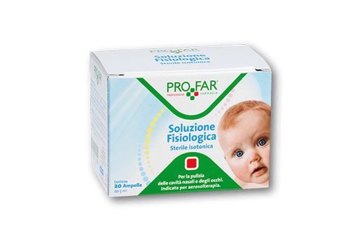 Profar soluzione fisiologica isotonica sterile per igiene nasale 20 ampolle da 2ml  