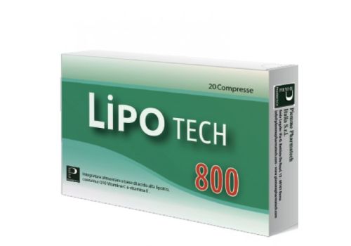 Lipotech800 integratore per il sistema nervoso 20 compresse