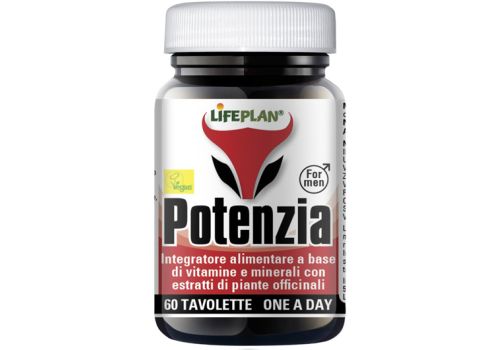 Potenzia For Men integratore di vitamien e minerali 30 tavolette