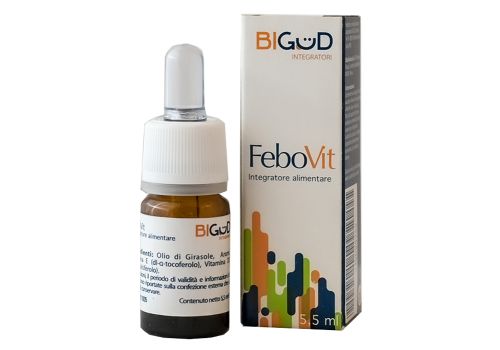 Bigud Febovit integratore di vitamine gocce orali 5,5ml