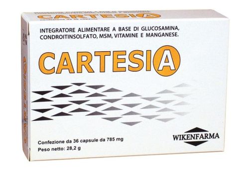 Cartesia integratore per l'apparato muscolo-scheletrico 36 capsule