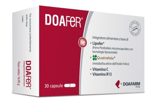 Doafer integratore di ferro 30 capsule