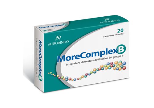 Morecomplex B integratore di vitamine del complesso B 20 compresse