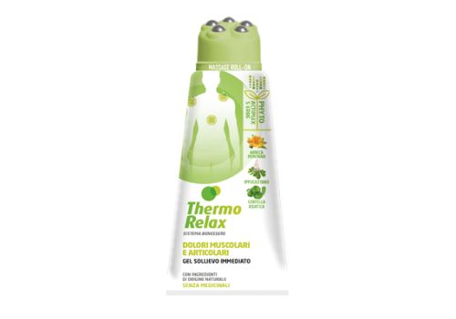 Thermo Relax dolori muscolari e articolari gel sollievo immediato con testina roll on 100ml