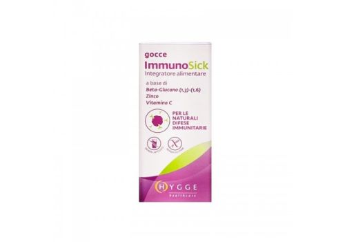 Immunosick integratore in gocce per le naturali difese dell'organismo 30ml