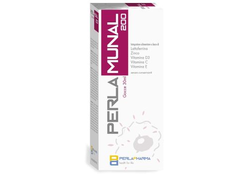 Perlamunal 200 integratore per il sistema immunitario gocce orali 30ml