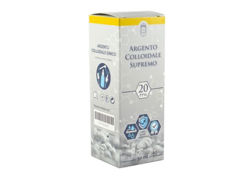 Argento colloidale supremo 20ppm 50ml