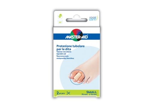 Master Aid Foot Care protezione tubolare per dita misura small 2 pezzi