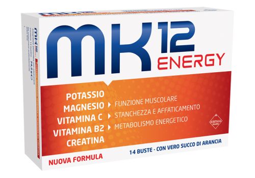 MK12 Energy integratore per stanchezza e affaticamento 14 bustine