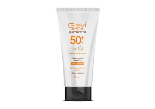 GIAVI' SOLE SENSITIVE CREMA SOLARE VISO SPF50+ 50ML