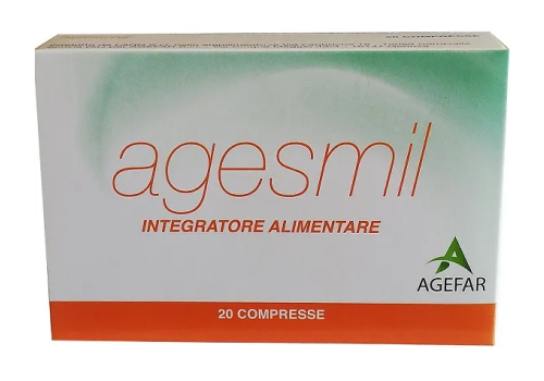 Agesmil integratore per la microcircolazione 20 compresse