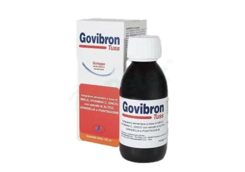 Govibron Tuss integratore per la tosse secca e grassa sciroppo 140ml