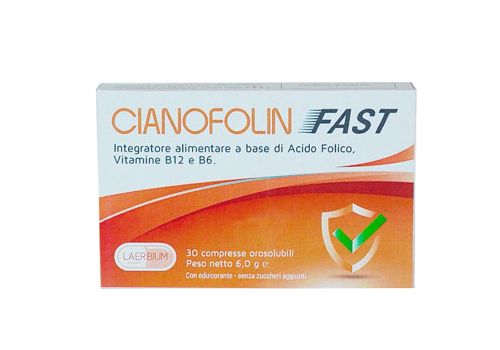 Cianofolin Fast integratore di vitamine 30 compresse