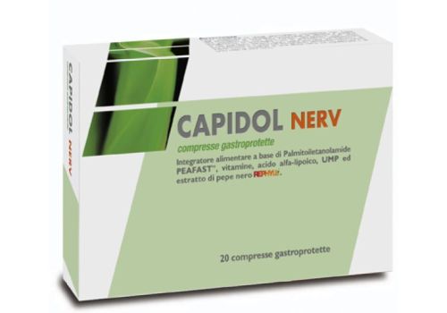 Capidol Nerv integratore ad azione antiossidante 20 compresse