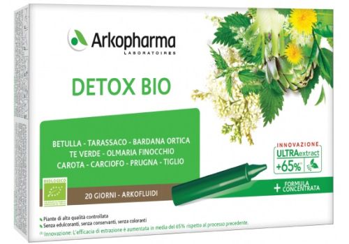 Detox Bio integratore depurativo e drenante 20 flaconcini unicadose