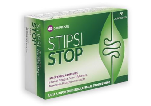 Stipsi Stop integratore per la regolarità intestinale 45 compresse