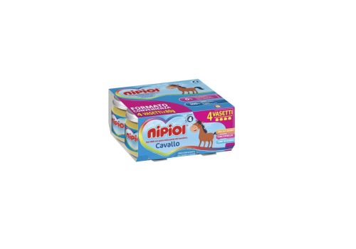 Nipiol cavallo omogeneizzato 4 x 80 grammi