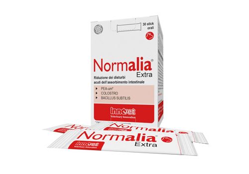 Normalia Extra mangime complementare per la funzione intestinale del cane 30 stick orali