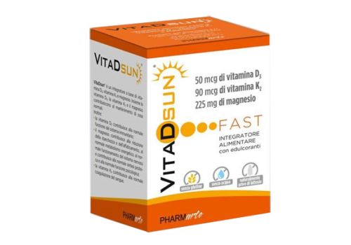 VitaDsun Fast integratore di vitamine e minerali per l'esposizione solare 30 stick orosolubili