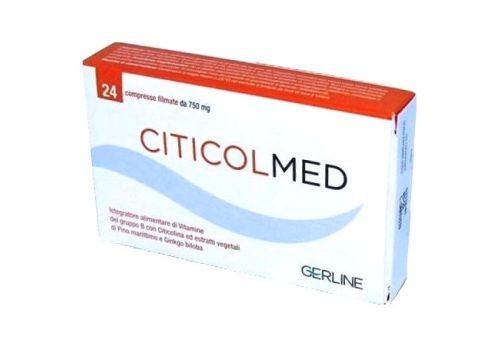 Citicolmed integratore per il sistema nervoso 24 compresse