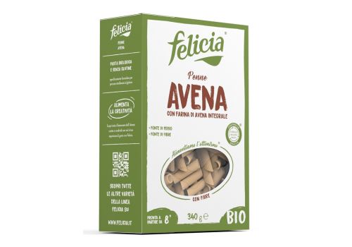 Felicia Bio penne di avena integrale senza glutine 340 grammi