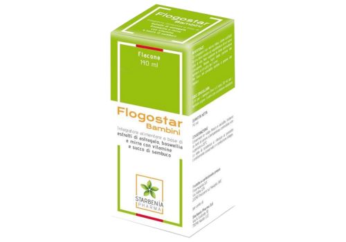 Flogostar Bambini integratore per il sistema immunitario soluzione orale 140ml