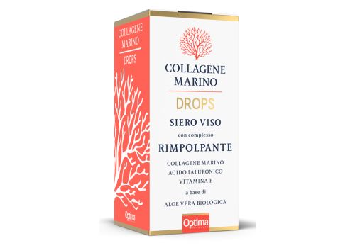 Collagene Marino Drops siero viso con complesso rimpolpante 30ml