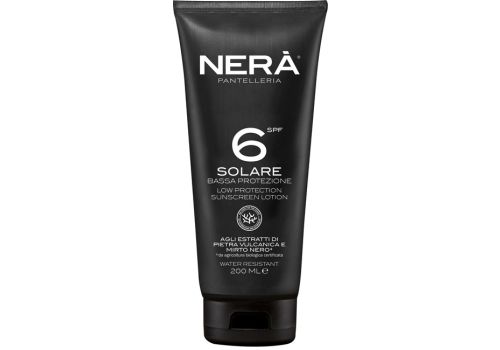 NERA' CREMA SOLARE BASSA PROTEZIONE SPF6 200ML