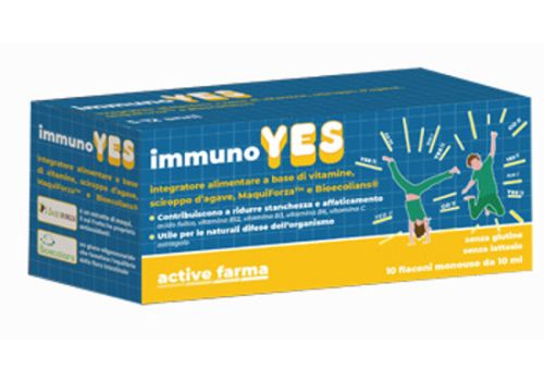 Immunoyes integratore per il sistema immunitario 10 flaconcini 10 grammi