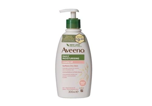 Aveeno Daily Moisturising crema olio alle mandorle per pelle secca 300ml | offerta speciale