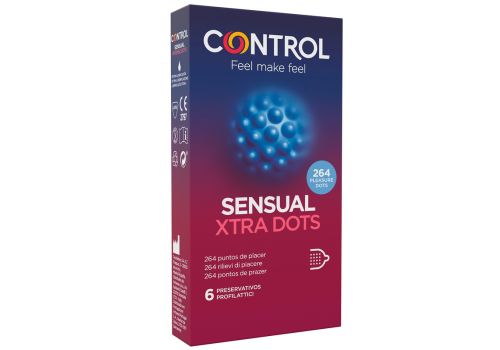 CONTROL SENSUAL XTRA DOTS 6PZ